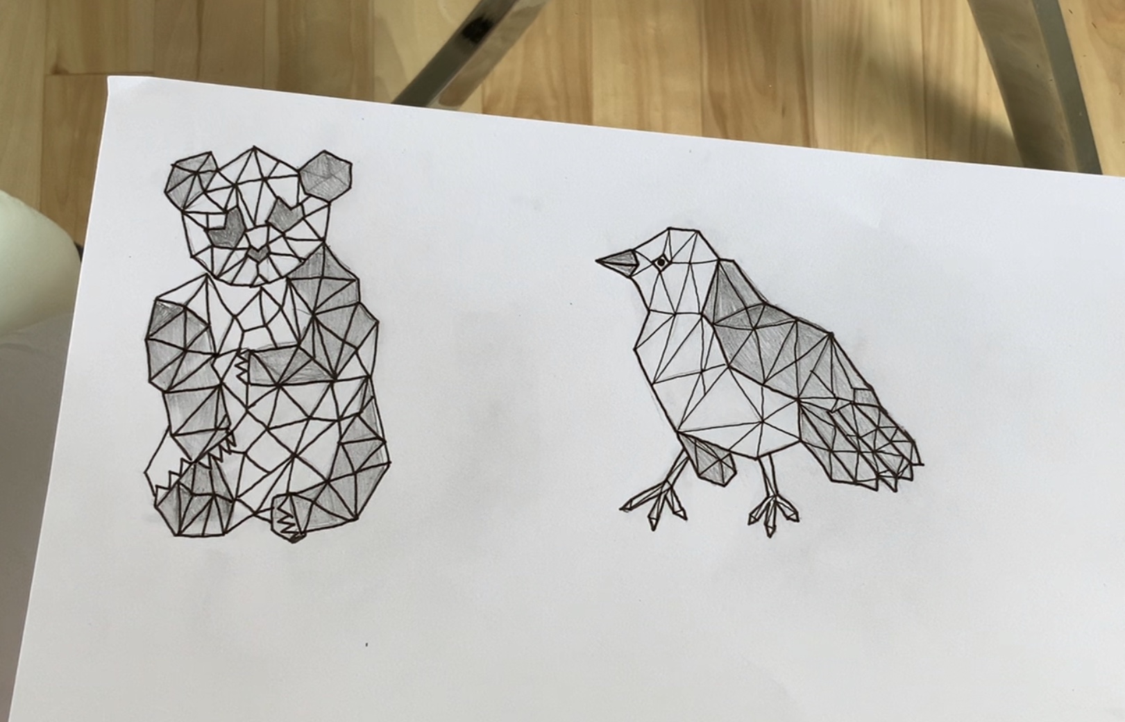 Jeu 9 - Animaux géométriques - S'élever par l'Art